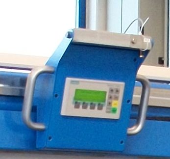 Каретка лазерного указателя настройки положения элементов машины сварки сетки